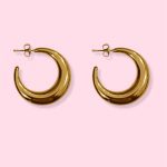 BANIC HOOPS EARRINGS
