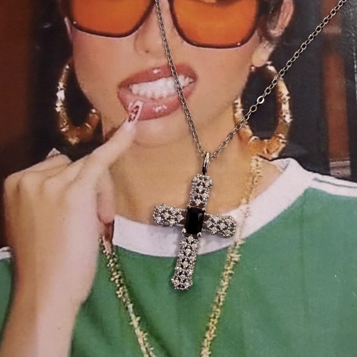BIANCA CROSS NECKLACE