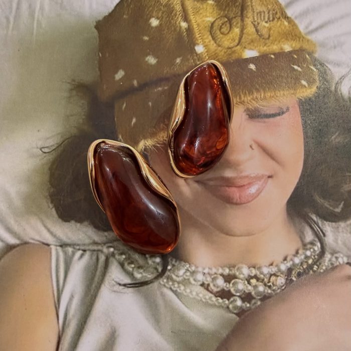 DUKES BROWN EARRINGS