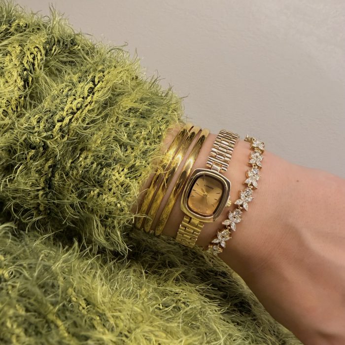 NOBLE GOLD BEZ WATCH