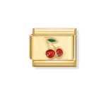 GOLD CHERRY ITALIAN CHARM