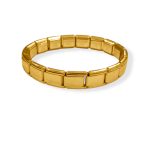 CLASSIC GOLD BRACELET FOR ITALIAN CHARMS