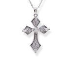 AURA  CROSS NECKLACE