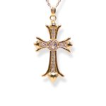 POLLYN CROSS NECKLACE