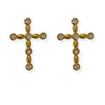 AYEREN CROSS EARRINGS