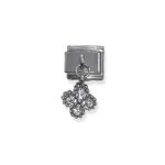 CROSS SILVER ITALIAN CHARM