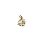 SUN&MOON CHARM 1,3CM