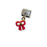 PIMK BOW ITALIAN CHARM