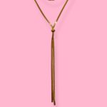 SNAKE TIE CHAIN NECKLACE