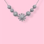 HERTZY SILVER SPARKLE NECKLACE