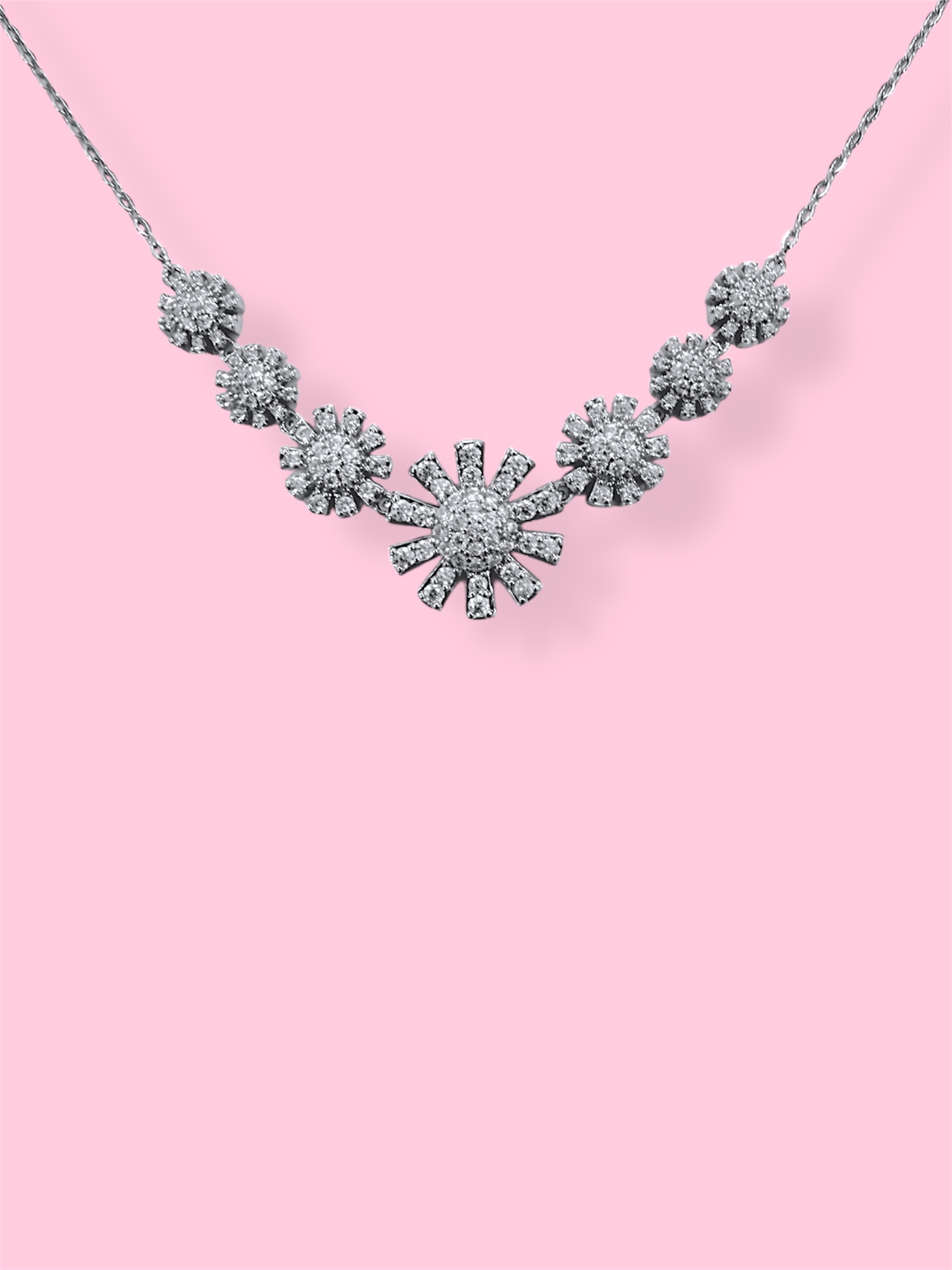 Photoroom_20251222_235020 HERTZY SILVER SPARKLE NECKLACE - Image 1