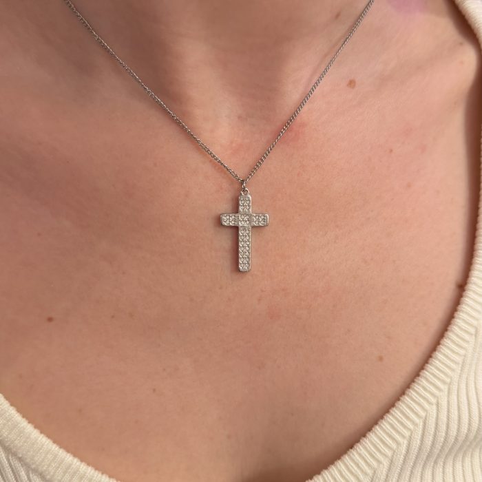 BETH CROSS NECKLACE