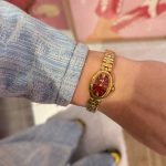 ORELLY GOLD & RED WATCH