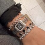 LEOPARD SILVER WATCH