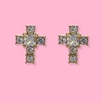 AOLLA CROSS EARRINGS