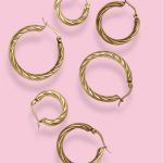 OLLY SET HOOPS GOLD EARRINGS
