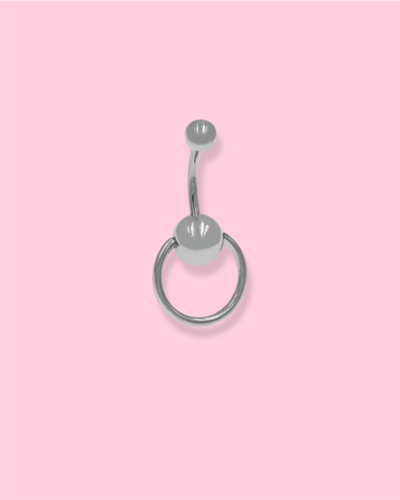 Photoroom_20251208_224415 CLASSY SILVER Σκουλαρίκι Αφαλου - Image 1