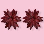 IVISKOUS RED EARRINGS