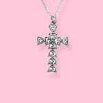 SPARKLING HEARTS CROSS