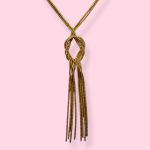 GOLGY TIE NECKLACE