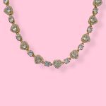 CRYSTALY HEARTS NECKLACE