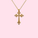 BITHE CROSS NECKLACE