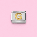 G SILVER ITALIAN CHARM