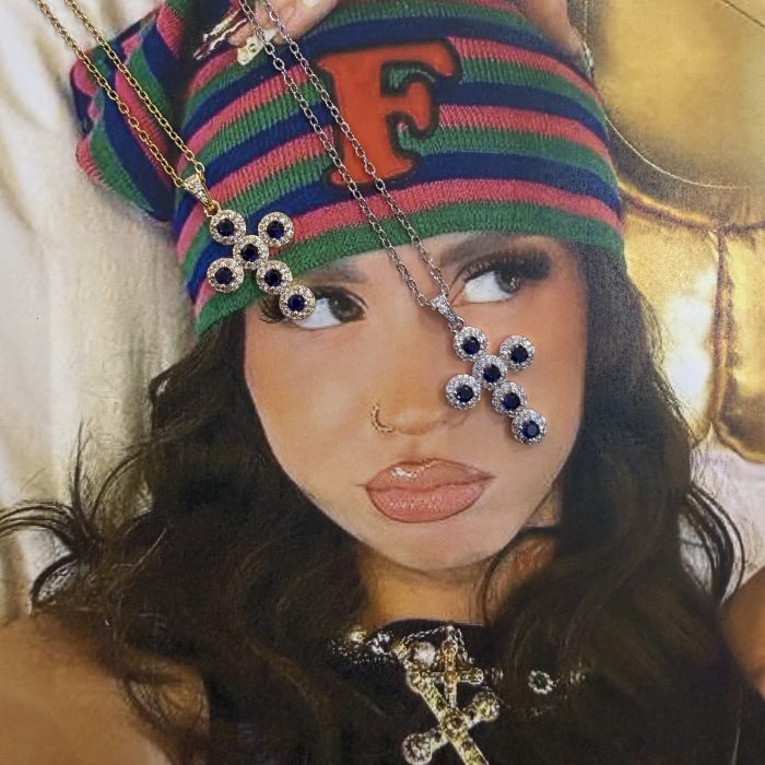 BLUER CROSS NECKLACE