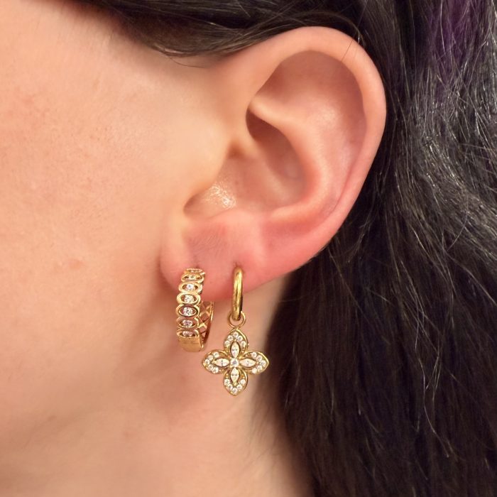 GORTY HOOPS EARRINGS