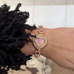 PINK XARYS HEART WATCH
