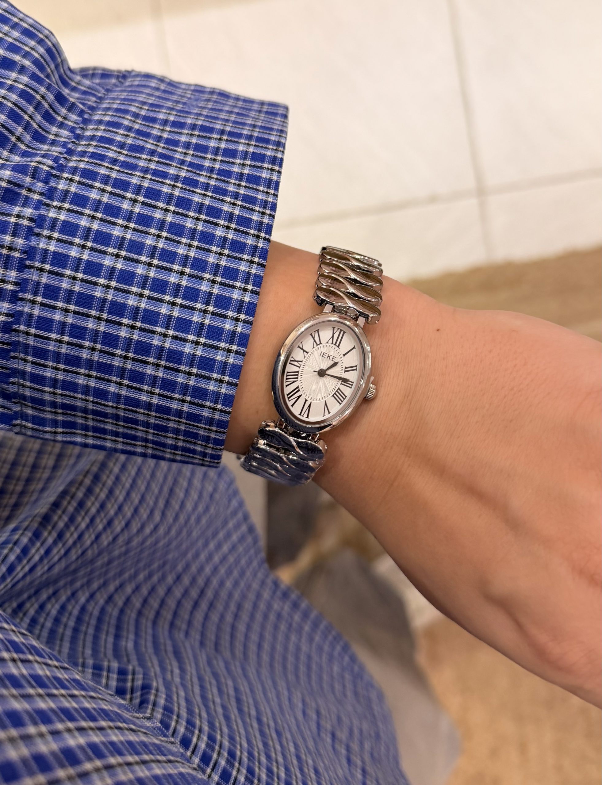 IMG_4180 ARTEMYS SILVER&WHITE VINTAGE WATCH - Image 1